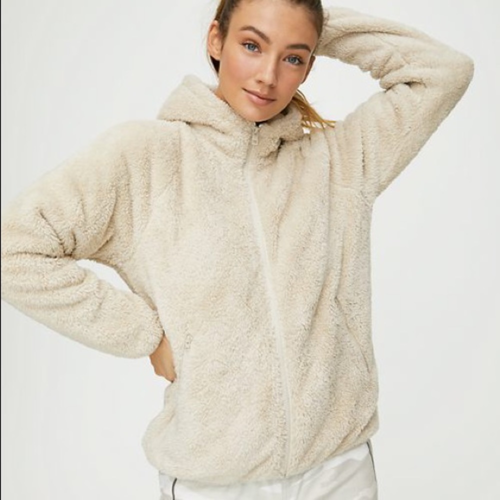 TNA Teddy Mock Neck Sweater